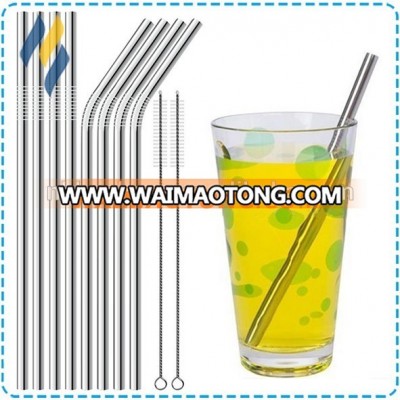 18/8 Stainless Steel Straws, Reusable Metal Drinking Straws for 30 20 Oz Tumbler Rambler Cups